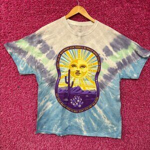 Kansas Carry on Wayward Son Desert Landscape Rock Tie Dye XL